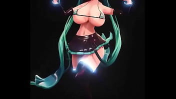 Hatsune miku moves the body only for you