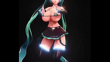 Hatsune miku moves the body only for you