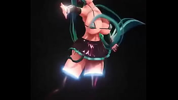 Hatsune miku moves the body only for you