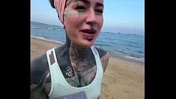 Running in tourest hell pattaya dfelt never so weird while running was the only one for sure out here making real