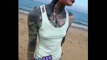 Running in tourest hell pattaya dfelt never so weird while running was the only one for sure out here making real