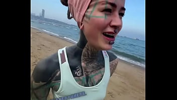 Running in tourest hell pattaya dfelt never so weird while running was the only one for sure out here making real