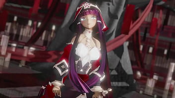 Genshin impact layla hentai sex and dance undress wiggle wiggle missionary doggy style mmd 3d red clothes clip