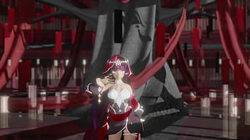 Genshin impact layla hentai sex and dance undress wiggle wiggle missionary doggy style mmd 3d red clothes clip
