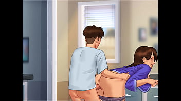 Let's play summertime saga sex with debbie in the kitchen