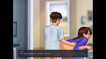 Let's play summertime saga sex with debbie in the kitchen