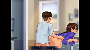 Let's play summertime saga sex with debbie in the kitchen