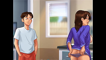 Let's play summertime saga sex with debbie in the kitchen