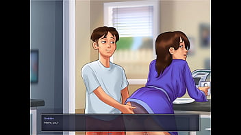 Let's play summertime saga sex with debbie in the kitchen