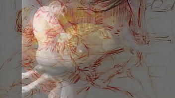 Retro erotic drawings