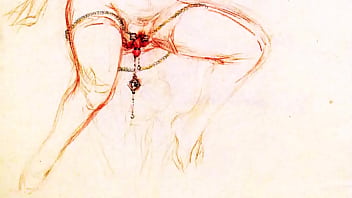 Retro erotic drawings