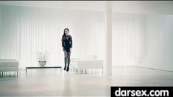 Babe’s expert tongue goes up and down on a cock 22