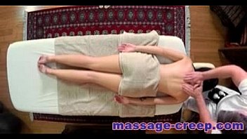 Sexy teen massage hot brunette