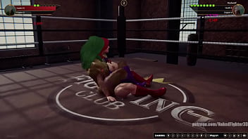 Jennifer vs red nf3d female kinky femdom combat