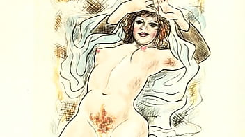 Retro erotic art