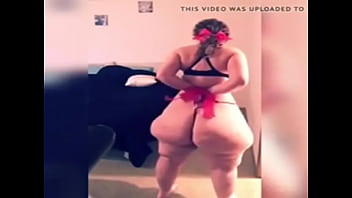 Monster ass in thong