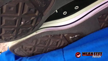 Cassandra cain demands you to clean and worship her sneakers