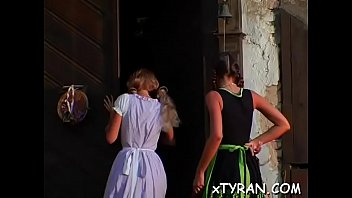 Sultry domme dominates stud