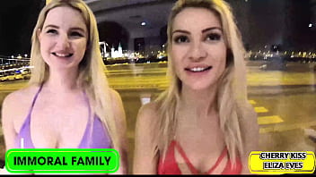 Cherry kiss & eliza eves creampied by stepson lovers matt & matthew