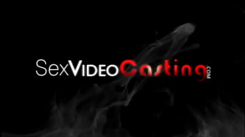 Sexy young newcomer girl's solo