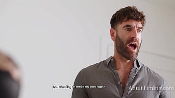 Husband catches wife cheating finds it hot that she has cucked him chad alva jewelz blu ken feels