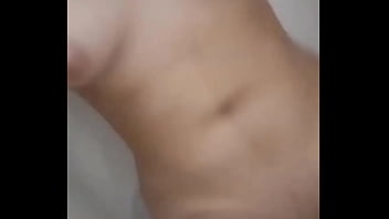 Playing with pussy in bath