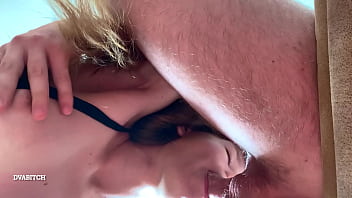 Cute slutty babe sucking sucking dick and mouth fucked till getting oral creampie