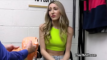 Suspect gags and milf officer fucks