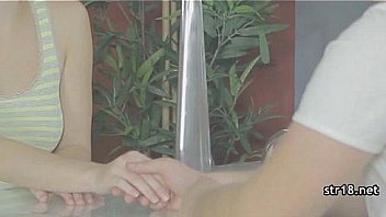 Skinny teen slut fucked and facialed