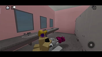 Brasileirinha levando cacete no roblox