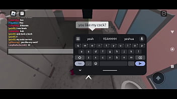 Brasileirinha levando cacete no roblox