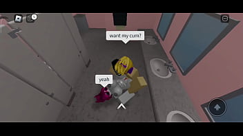 Brasileirinha levando cacete no roblox