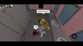 Brasileirinha levando cacete no roblox