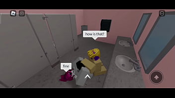 Brasileirinha levando cacete no roblox