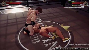 Jerle vs karen nf3d mixed kinky combat