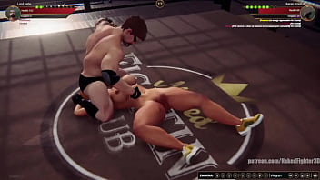 Jerle vs karen nf3d mixed kinky combat