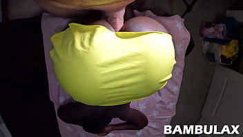 Pov bubble black butt ebony pussy creampied