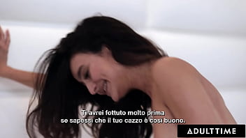 Hot babe puts wrong glasses it