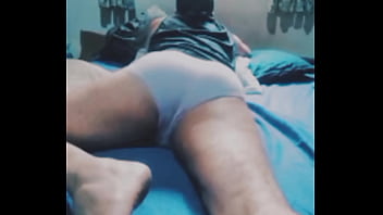 Hot man broadcasting his show in the private room of an adult only website