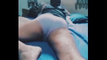 Hot man broadcasting his show in the private room of an adult only website