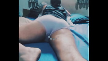 Hot man broadcasting his show in the private room of an adult only website