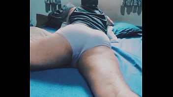 Hot man broadcasting his show in the private room of an adult only website