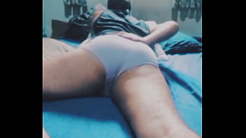 Hot man broadcasting his show in the private room of an adult only website