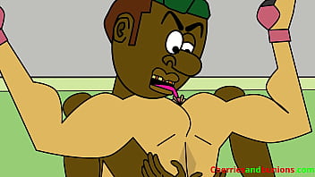 Funny animation about a guy getting interrogated by two sexy female cops