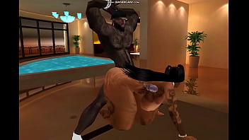 Travesti gostosa sentando no pau vu