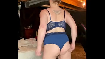 I loooove this sapphire lingerie set milf win