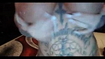 Pierced big titted blond pamela with tattooed body on cam camg8