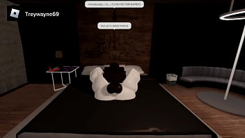 Fat ass femboy gets fucked by black guy