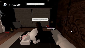 Fat ass femboy gets fucked by black guy