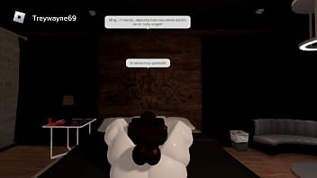 Fat ass femboy gets fucked by black guy